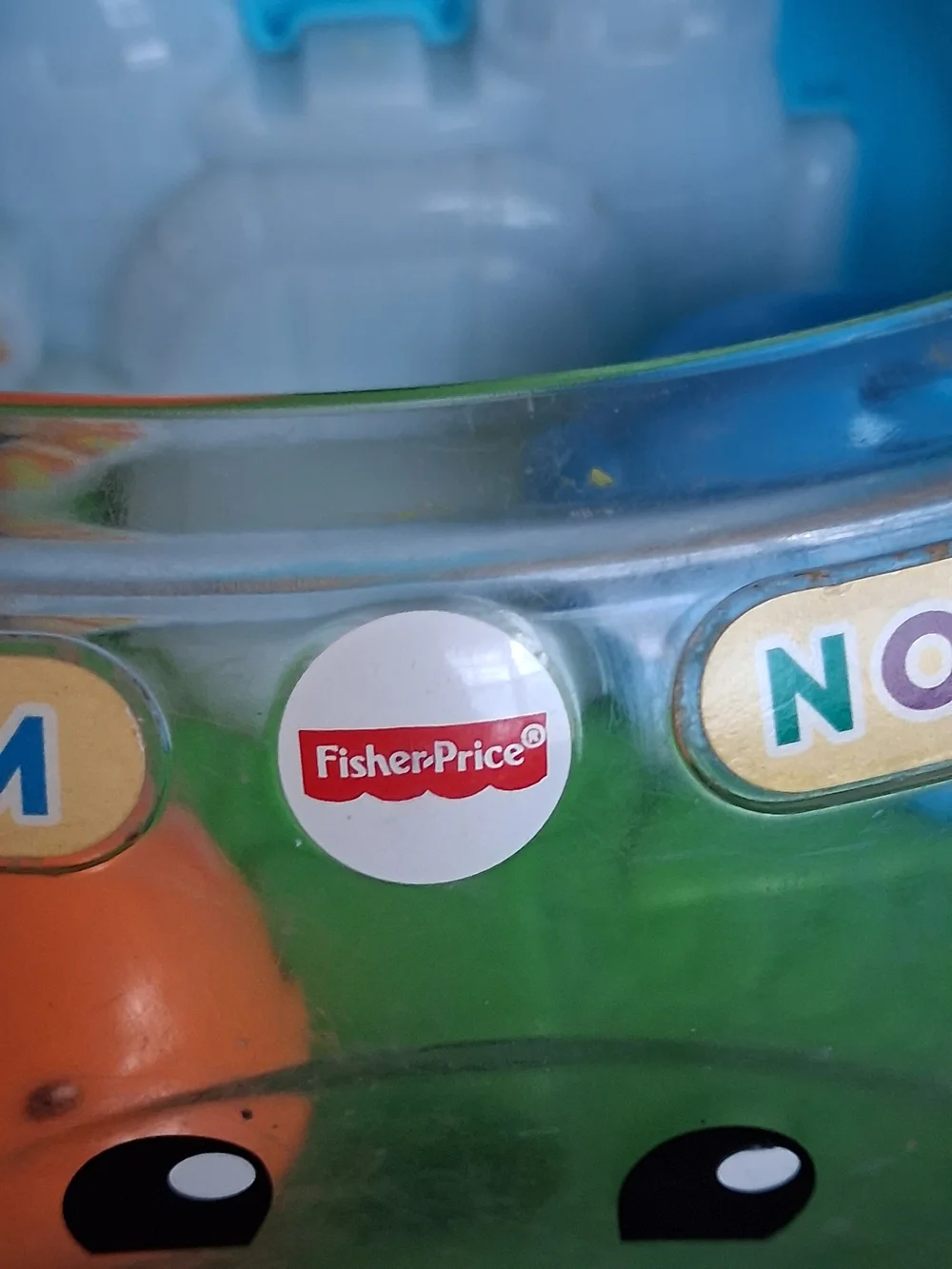 Fisher-Price Green & Yellow Interactive Learning Toy